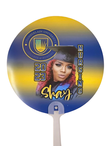 Graduation 7X7 Round Fans