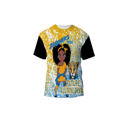 Custom 3D Blue & Yellow SU Inspired Future Youth