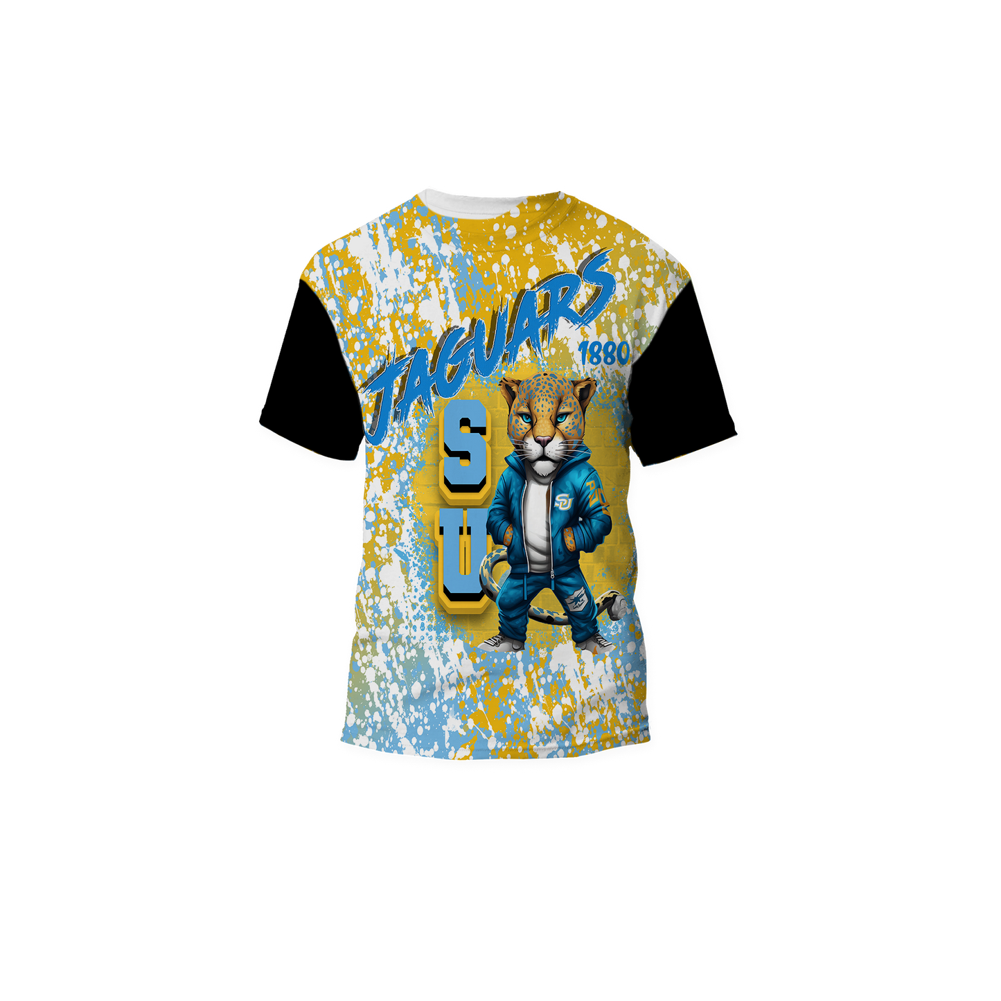Custom 3D Blue & Yellow SU Mascot Inspired